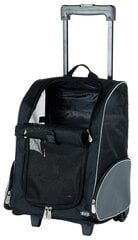 TRIXIE Vanker-seljakott, 32x45x25 cm, must-hall hind ja info | Transpordipuurid, -kotid ja aedikud | hansapost.ee
