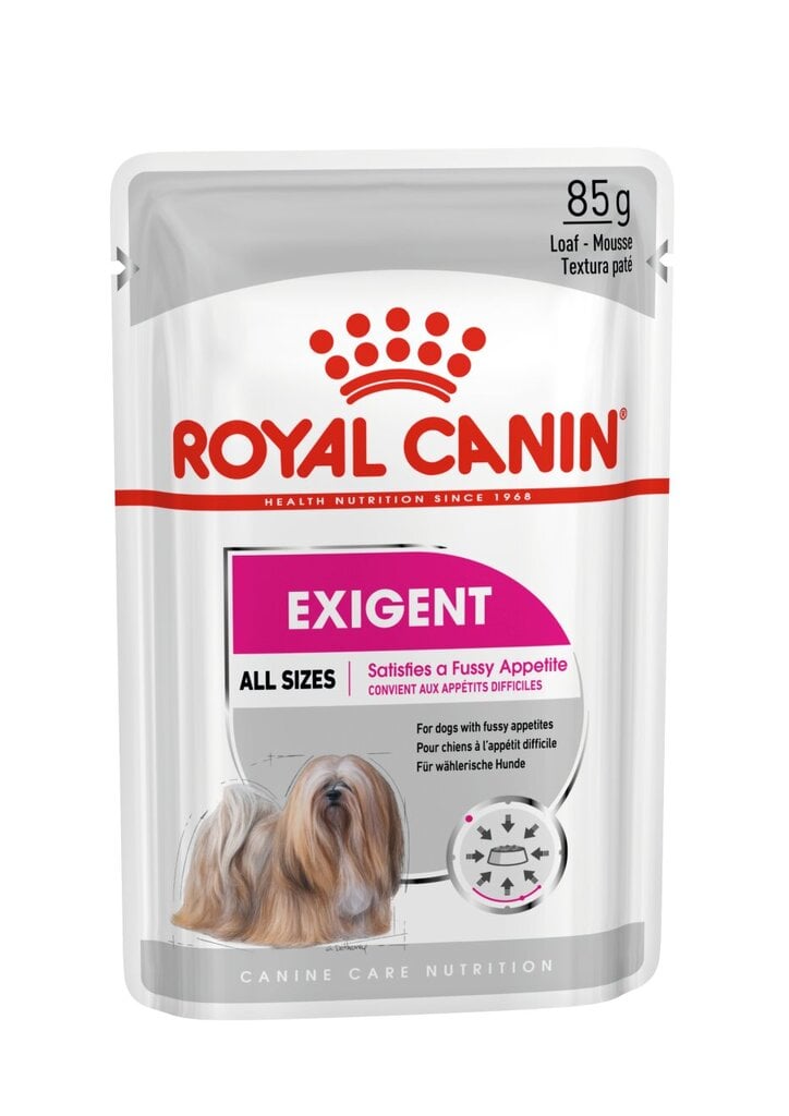 Konserv koertele Royal Canin Ccn Wet 85g Exigent Loaf цена и информация | Koerakonservid | hansapost.ee