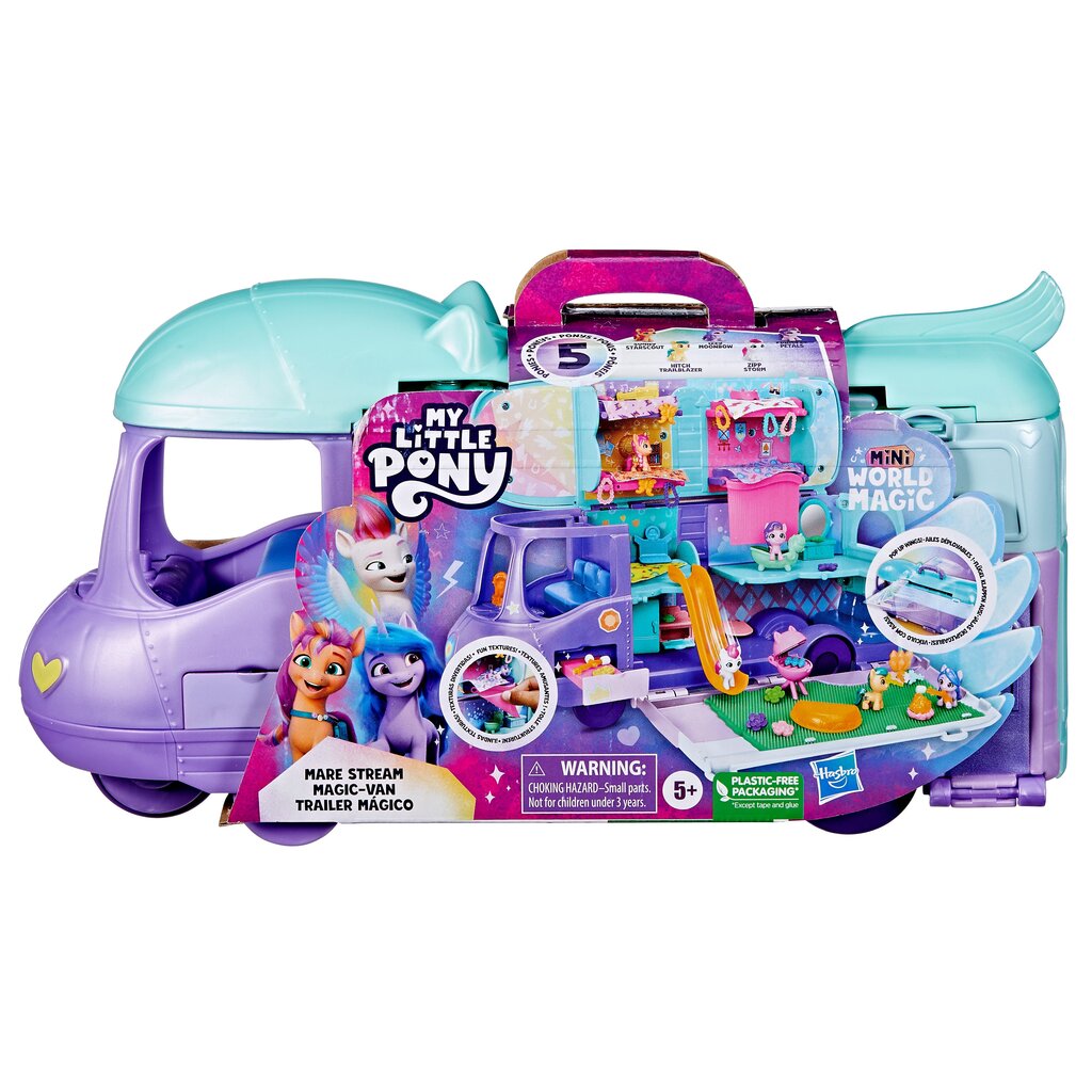 Figuurikomplekt My Little Pony Mini World Magic buss hind ja info | Mänguasjad tüdrukutele | hansapost.ee