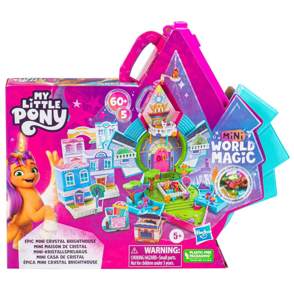 Mini World Magic komplekt Crystal House, My Little Pony цена и информация | Mänguasjad tüdrukutele | hansapost.ee