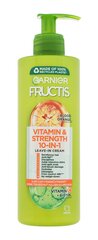 Несмываемая маска для волос Garnier Fructis Vitamin & Strength Strengthening 10in1, 400 мл цена и информация | Маски, масла, сыворотки | hansapost.ee