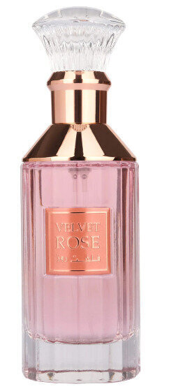 Parfüümvesi naistele Lattafa Velvet Rose EDP, 100 ml hind ja info | Parfüümid naistele | hansapost.ee