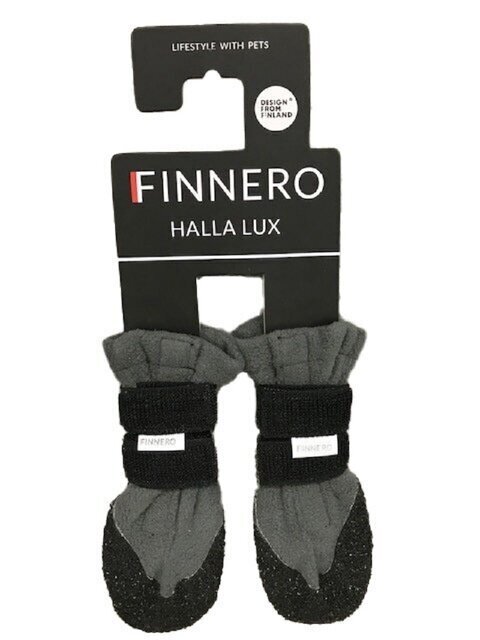 FinNero Halla Lux jalanõud koertele, suurus XS, 2 tk цена и информация | Koerte riided | hansapost.ee