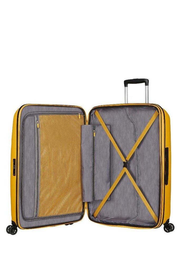 American Tourister suur reisikohver Bon Air DLX Spinner Expandable 75cm, kollane hind ja info | Kohvrid, reisikotid | hansapost.ee