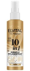 L'Oreal Paris Elvital Extraordinary Oil 10in1 спрей для сухих, непослушных волос цена и информация | Средства для укрепления волос | hansapost.ee