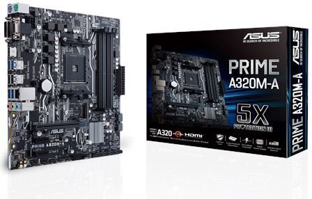 ASUS PRIME A320M-A цена и информация | Emaplaadid | hansapost.ee