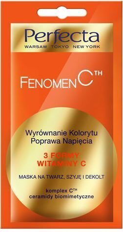Intensiivselt taastav seerum Perfecta Beauty Serum C-Forte, 8ml цена и информация | Näoõlid, ampullid ja seerumid | hansapost.ee