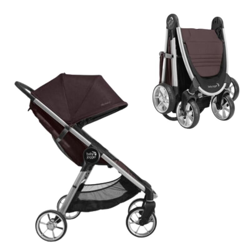 Jalutuskäru Baby Jogger City Mini 2, brick mahogany hind ja info | Vankrid, jalutuskärud | hansapost.ee