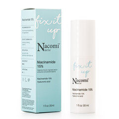 Seerum niatsiinamiidiga Nacomi Next Level Niacinamide 15%, 30ml цена и информация | Сыворотки для лица, масла | hansapost.ee