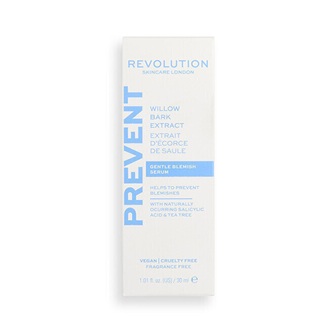 Pigmendilaikude vastane seerum Revolution Skincare Prevent Willow Bark Extract, 30 ml цена и информация | Näoõlid, ampullid ja seerumid | hansapost.ee