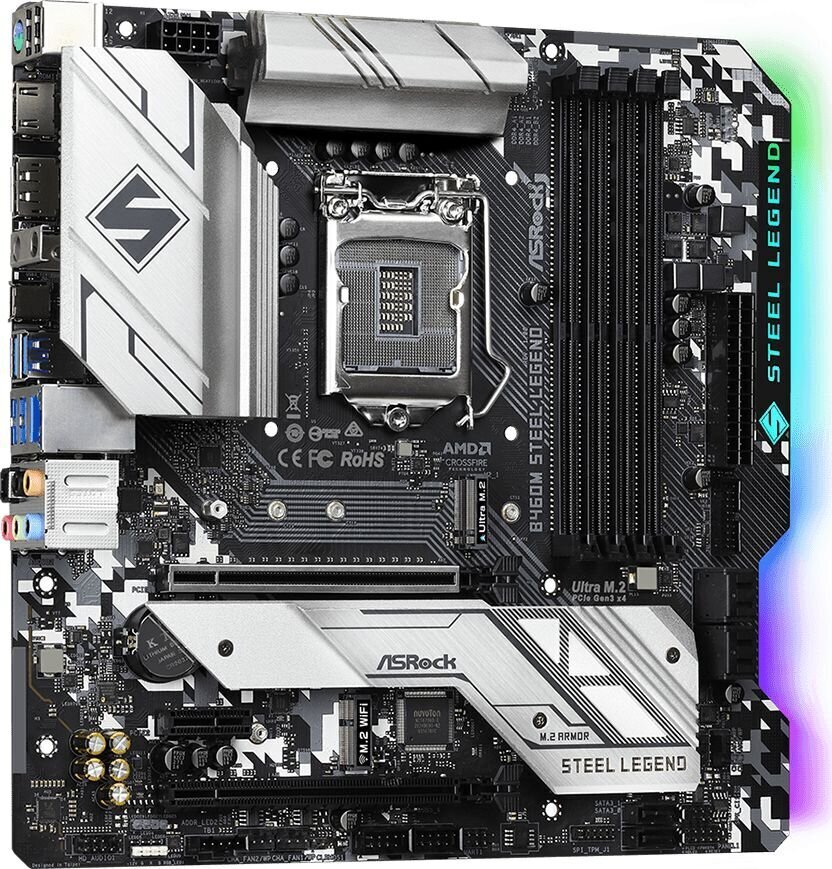 ASRock B460M Steel Legend hind ja info | Emaplaadid | hansapost.ee