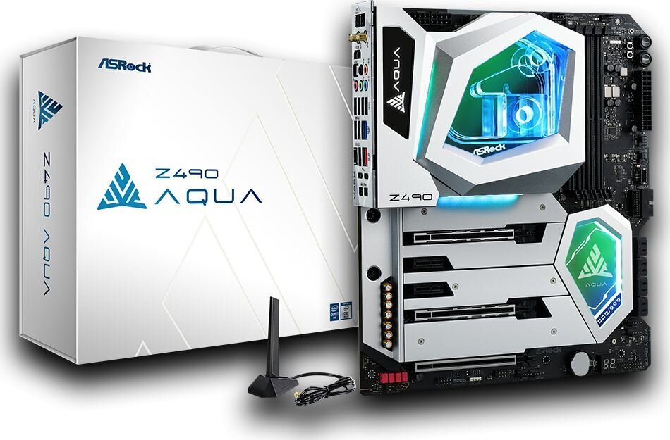 ASRock Z490 AQUA цена и информация | Emaplaadid | hansapost.ee