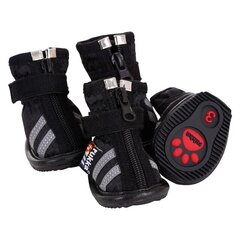 Обувь Rukka Step для собак, размер 7, черные, 4 шт. цена и информация | Одежда для собак | hansapost.ee