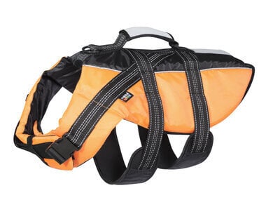 Rukka Safety Life Päästevest, suurus M, 35 cm, oranž hind ja info | Koerte riided | hansapost.ee