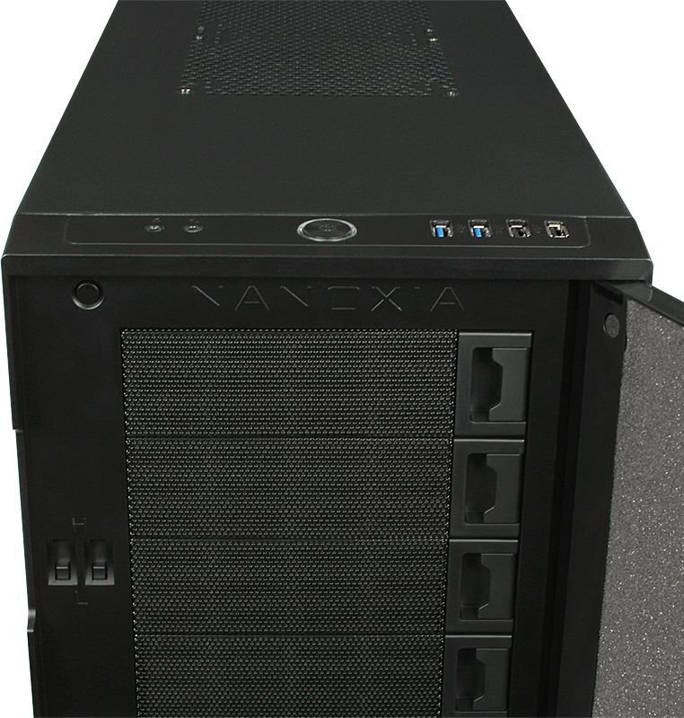 Korpus Nanoxia Deep Silence 5 Rev.B Full-Tower, antratsiit (NXDS5AB) hind ja info | Arvutikorpused | hansapost.ee