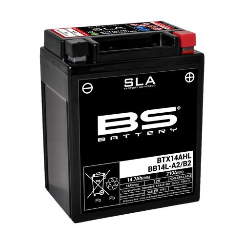 Aku BS-Battery BB14L-A2/B2/ BTX14AHL (FA) 14.7Ah 210A 12V цена и информация | Autoakud | hansapost.ee