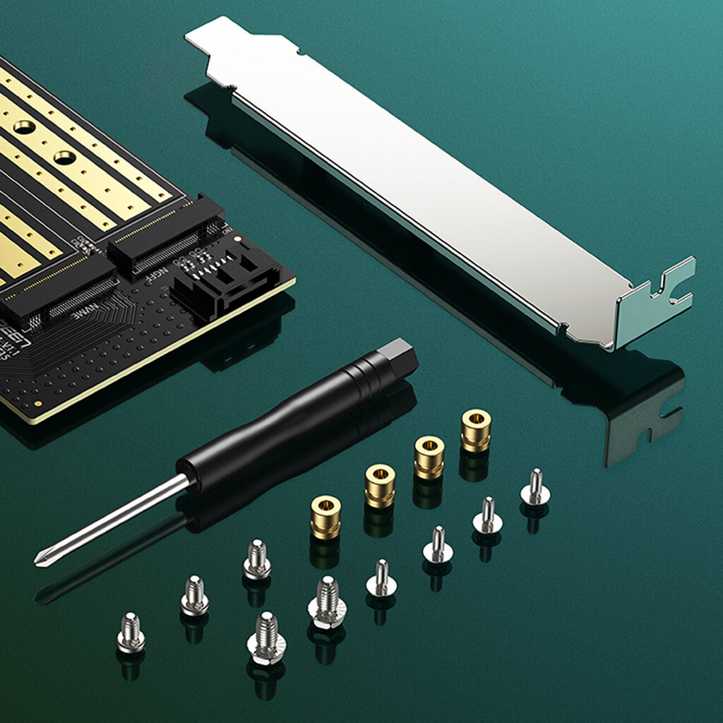 Ugreen PCIe 3.0 x4 to SSD M.2 M-Key / M.2 B-Key CM302 hind ja info | Regulaatorid | hansapost.ee