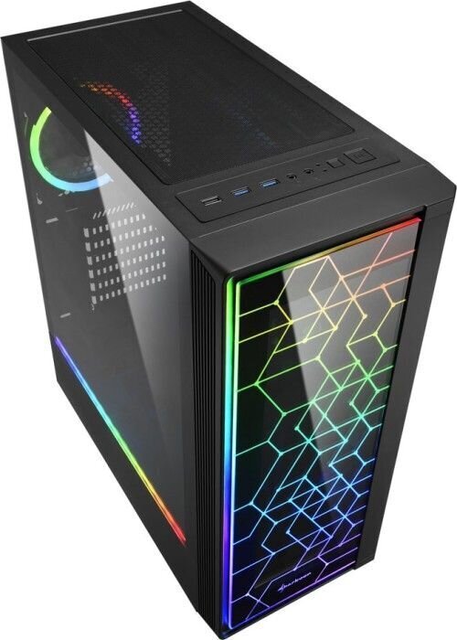 Sharkoon RGB LIT 100 цена и информация | Arvutikorpused | hansapost.ee