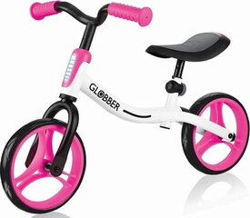 Беговел Globber Go Bike 610262, белый/розовый цена и информация | Балансировочные велосипеды | hansapost.ee