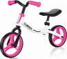 Tasakaaluratas Globber Go Bike 610262, valge/roosa hind ja info | Jooksurattad lastele | hansapost.ee
