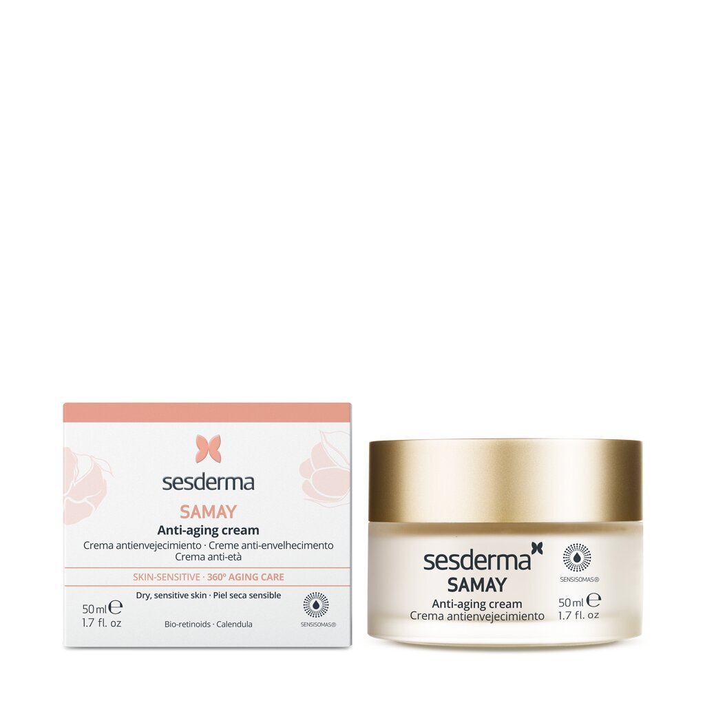 Vananemisvastane kreem Sesderma Samay Anti Aging Cream, 50 ml цена и информация | Näokreemid | hansapost.ee