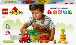 10982 LEGO® DUPLO Трактор для фруктов и овощей цена и информация | Конструкторы и кубики | hansapost.ee