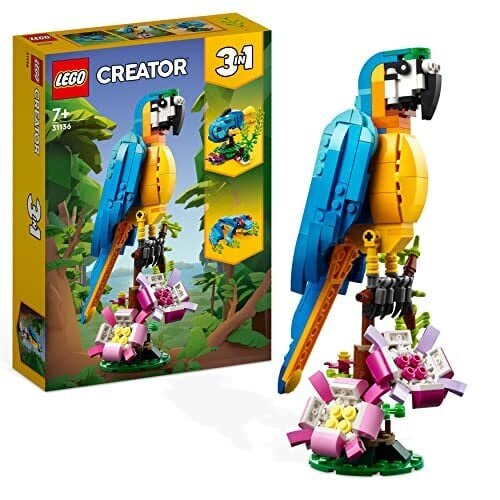 31136 LEGO® Creator Eksootiline papagoi цена и информация | Klotsid ja konstruktorid | hansapost.ee