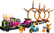 60357 LEGO® City Trikiauto ja tulerõnga väljakutse hind ja info | Klotsid ja konstruktorid | hansapost.ee