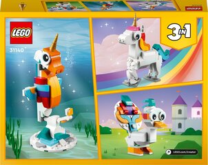 31140 LEGO® Creator Волшебный единорог цена и информация | Конструкторы и кубики | hansapost.ee