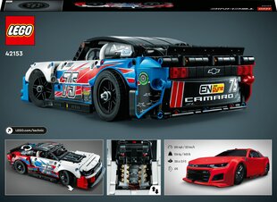 42153 LEGO® Technic Nascar® Next Gen Chevrolet Camaro ZL1 цена и информация | Конструкторы и кубики | hansapost.ee