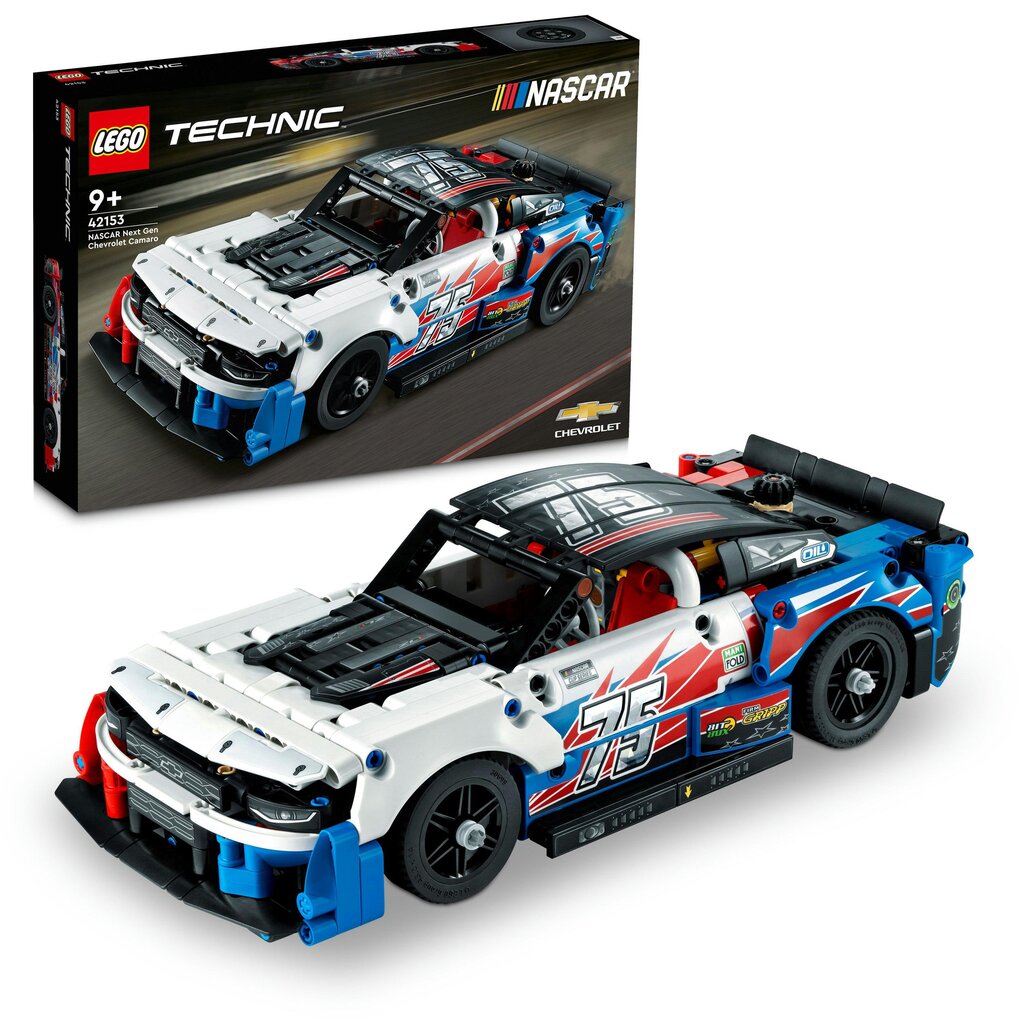 42153 LEGO® Technic Nascar® Next Gen Chevrolet Camaro ZL1 цена и информация | Klotsid ja konstruktorid | hansapost.ee