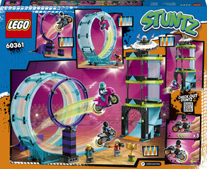 60361 LEGO® City Ülim mootorratta trikiväljakutse hind ja info | Klotsid ja konstruktorid | hansapost.ee