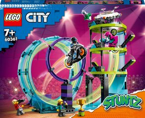 60361 LEGO® City: Абсолютное испытание трюков на мотоциклах цена и информация | Конструкторы и кубики | hansapost.ee