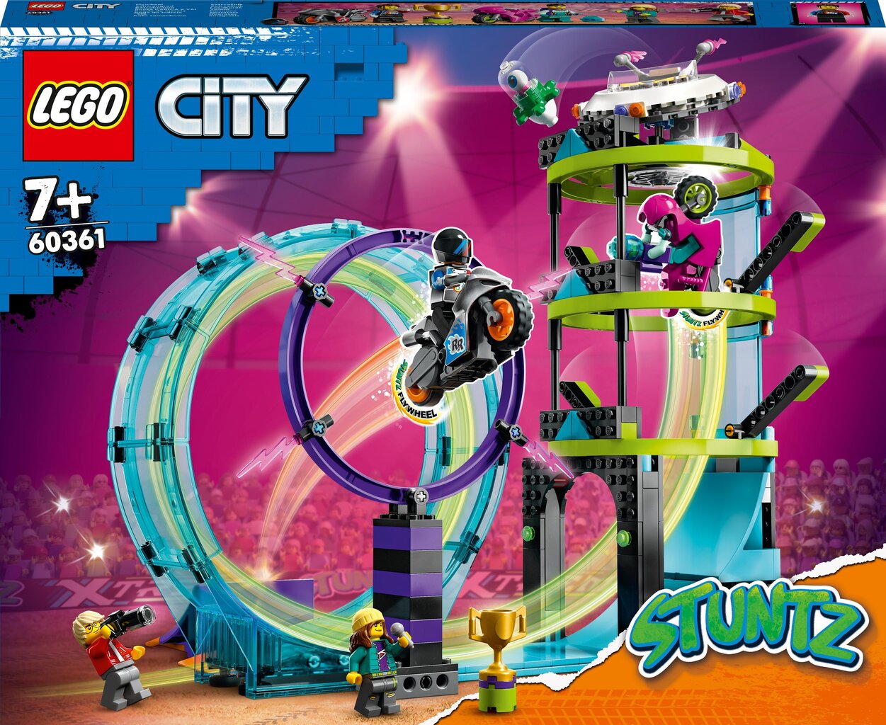 60361 LEGO® City: Абсолютное испытание трюков на мотоциклах цена |  hansapost.ee