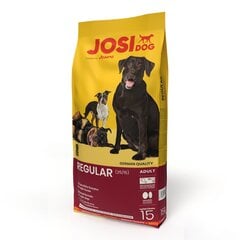 Kuivtoit täiskasvanud koertele Josera Josidog Regular, 15 kg цена и информация | Сухой корм для собак | hansapost.ee