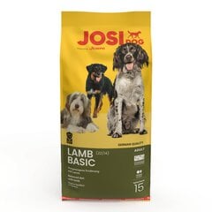 Kuivtoit koertele Josera Josidog Lamb Basic 15kg hind ja info | Koerte kuivtoit ja krõbinad | hansapost.ee