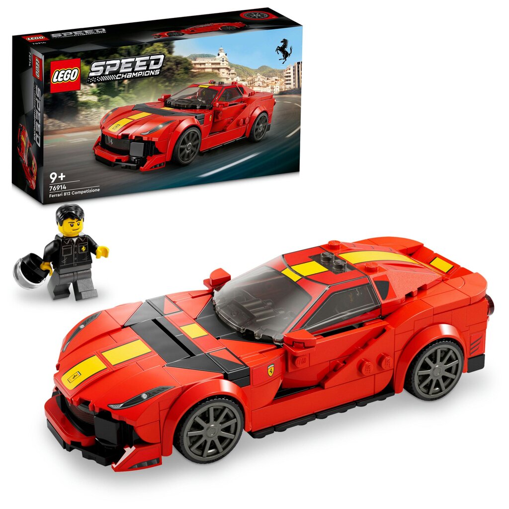 76914 LEGO® Speed Champions Ferrari 812 Competizione цена и информация | Klotsid ja konstruktorid | hansapost.ee
