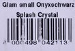 Flexi automaatne rihm Glam Splash Swarovski kristallidega S, must, 3 m цена и информация | Jalutusrihmad koertele | hansapost.ee
