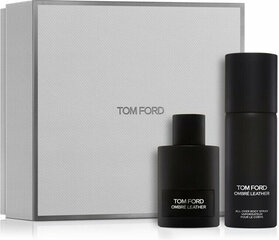 Komplekt Tom Ford Ombre Leather meestele/naistele: parfüümvesi EDP, 100 ml + deodorant, 150 ml hind ja info | Parfüümid meestele | hansapost.ee