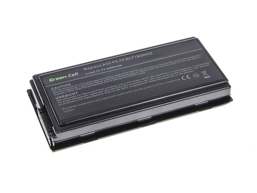 Sülearvuti aku Green Cell Laptop Battery for Asus F5N F5R F5V F5M F5GLF5SL F5RL X50 X50N X50RL hind ja info | Sülearvuti akud | hansapost.ee