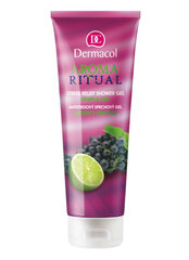 Гель для душа Dermacol Aroma Ritual Grape & Lime, 250 мл цена и информация | Dermacol Косметика для тела | hansapost.ee