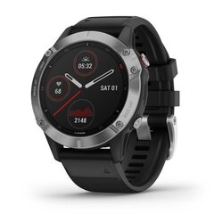 Garmin fēnix® 6 Silver/Black цена и информация | Смарт-часы (smartwatch) | hansapost.ee