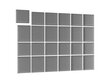 Pehmete seinapaneelide komplekt NORE Quadratta Monolith 85, hall hind ja info | Pehmed seinapaneelid | hansapost.ee