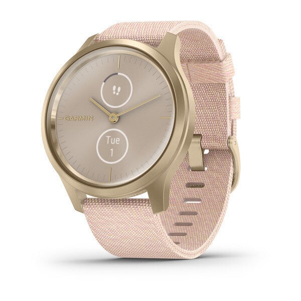 Garmin vívomove® Style Light Gold/Blush Pink Woven Nylon hind ja info | Nutikellad, laste nutikellad | hansapost.ee