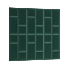 Комплект мягких настенных панелей NORE Quadratta Monolith 37, зеленый цвет цена и информация | NORE Фурнитура для мебели | hansapost.ee