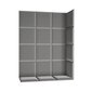 Pehmete seinapaneelide komplekt NORE Quadratta Monolith 85, hall цена и информация | Pehmed seinapaneelid | hansapost.ee