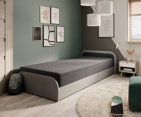 Кровать NORE Parys Sawana 05, 90x200 см, серый цвет цена и информация | Кровати | hansapost.ee