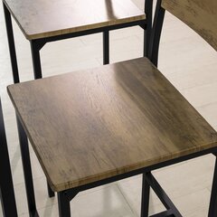 Комплект кухонной мебели из 4-х предметов SoBuy OGT42-F, коричневый цвет цена и информация | Комплекты мебели для столовой | hansapost.ee