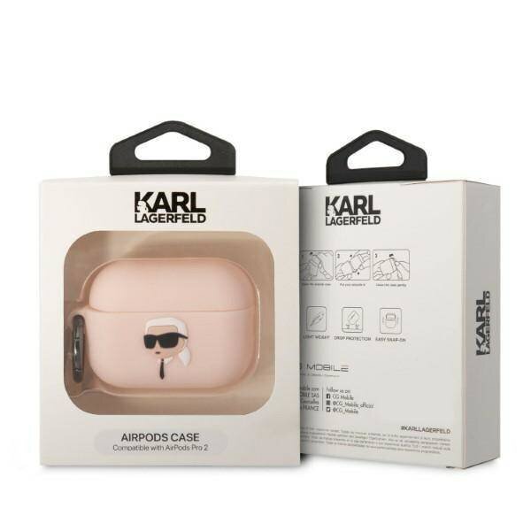 Karl Lagerfeld KLAPRUNIKP, AirPods Pro 2 hind ja info | Kõrvaklapid | hansapost.ee