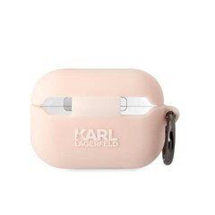 Чехол Karl Lagerfeld для Airpods Pro 2 KLAP2RUNIKP белый 3D силикон NFT Karl цена и информация | Аксессуары для наушников | hansapost.ee